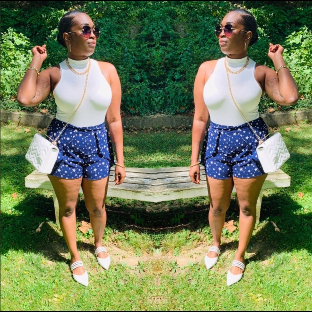 Ivory Sleeveless Mock Turtleneck Bodysuit